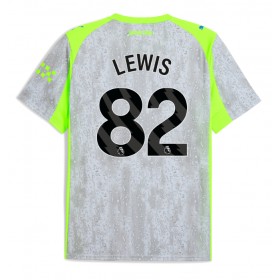 Pánské fotbalový oblečení Manchester City Rico Lewis #82 Tretí košile 2025-26 Krátkým Rukávem